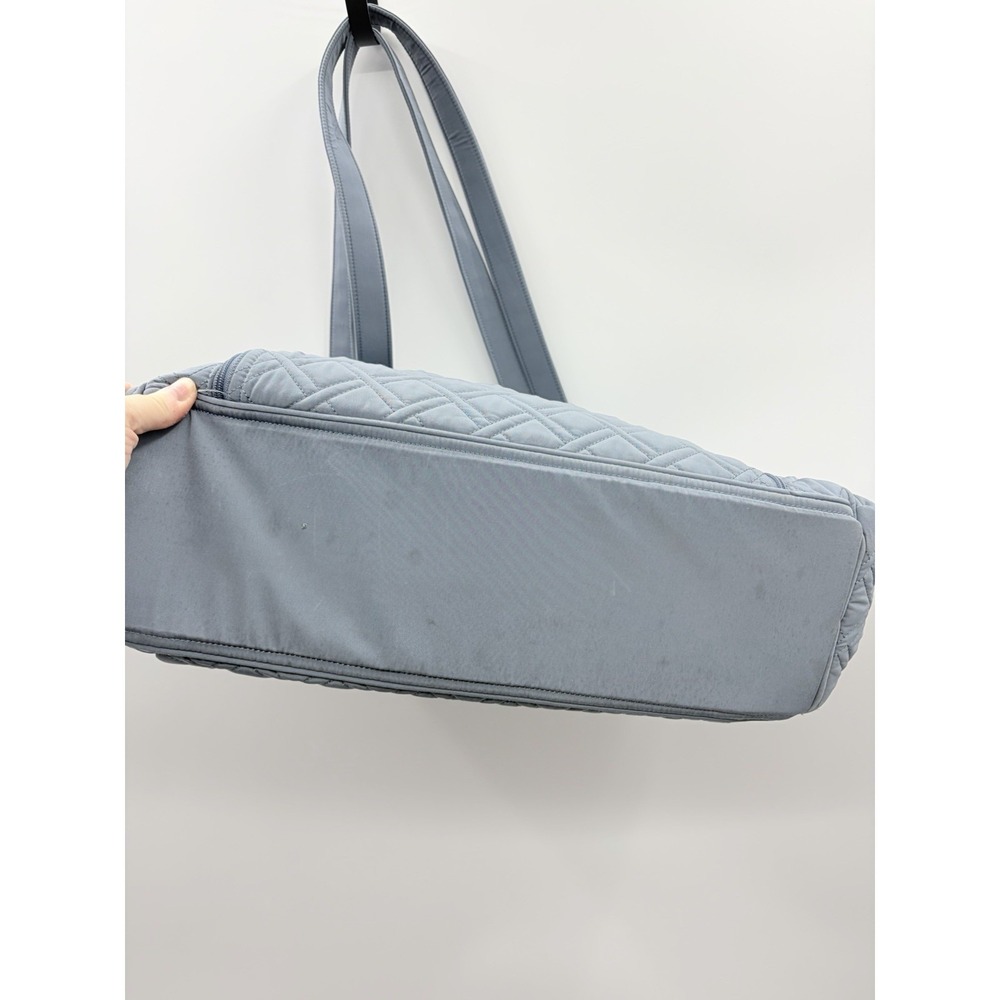 Vera Bradley Quilted Stroll Around Diaper Baby Shoulder Bag in Solid Gray $165 - Picture 10 of 14